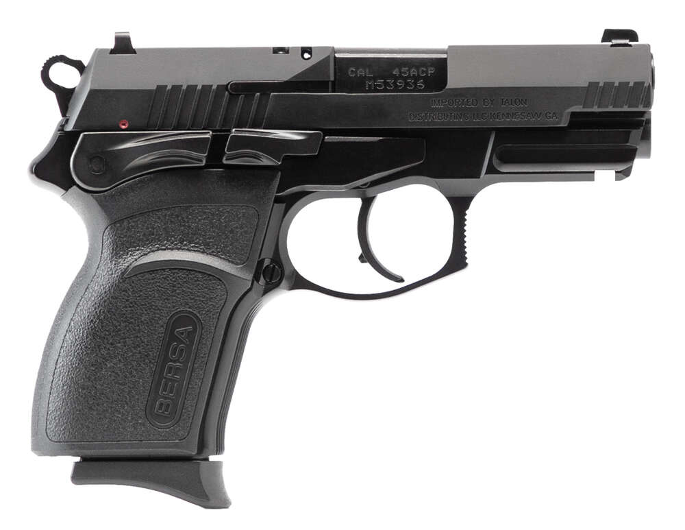 Handguns Talon Armament 3.50" 45ACP BERSA TPR45CM       TPRC    45 CMP 3.5  7R   MTBLK • Model: 3.50"